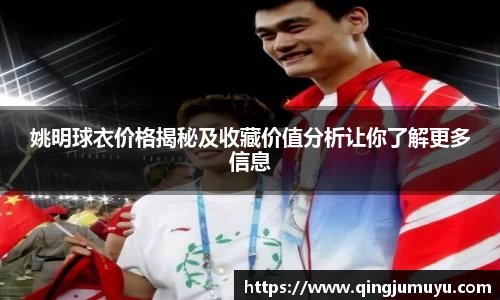 姚明球衣价格揭秘及收藏价值分析让你了解更多信息